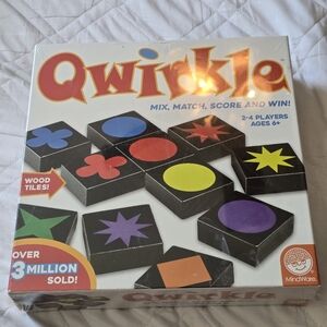 2018 Mindware QWIRKLE Board Game Mix Match Score!  Award Winning Game New sealed